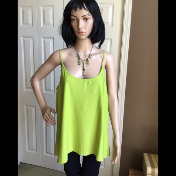 MXM Lime Green Tank Top - Picture 2 of 8